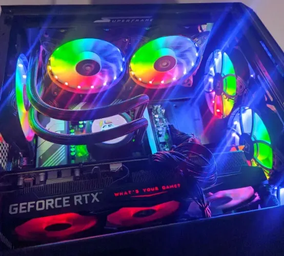 Pc Gamer Apocalipse Ryzen 7 7700X ou i7-12ª RTX 3080 (NOVO)