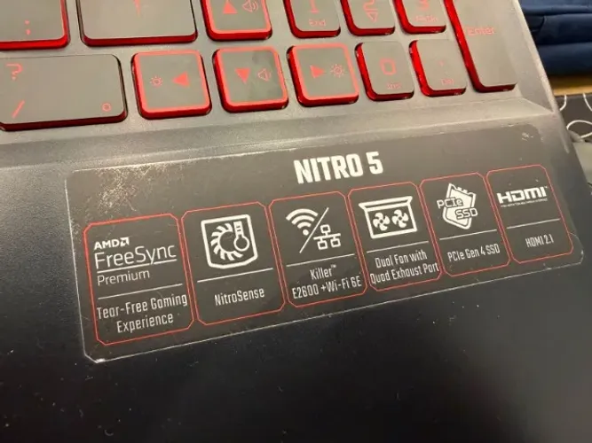 Notebook Acer Nitro 5 16GB de Memória RAM 4G de Placa de Vídeo RTX 3050
