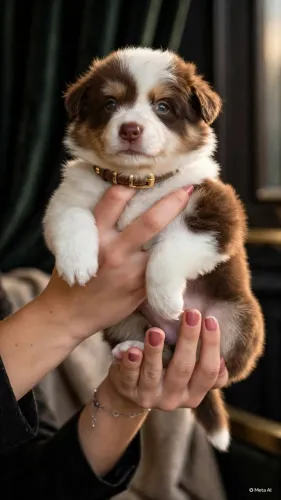 Filhote de Border Collie