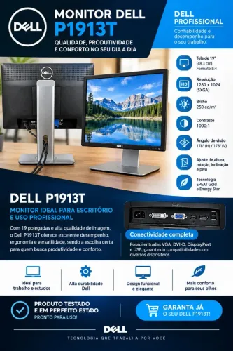 Monitor Dell 19"