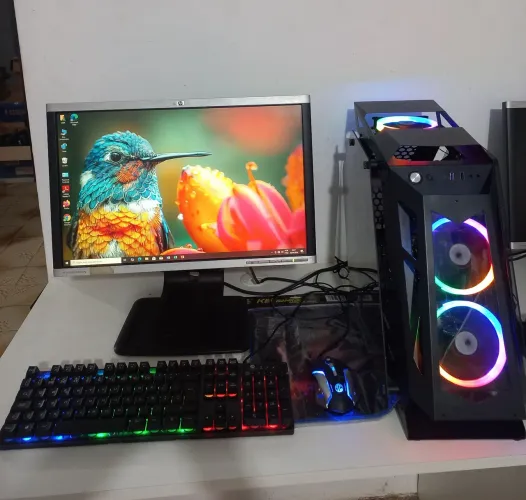 PC Completo AMD ryzen 5 PRO 3400G 16GB SSD 512GB Windows 10 Pro Placa de vídeo Vega 11.