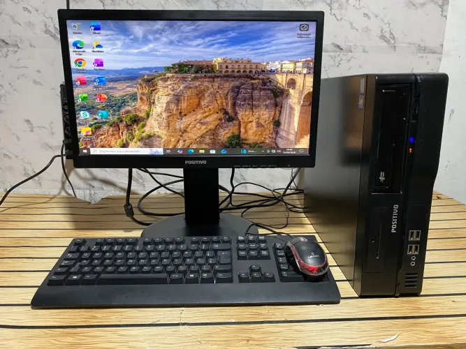 PC COMPLETO I5 4 GB ACEITO CARTÃO DO GARANTIA 600$