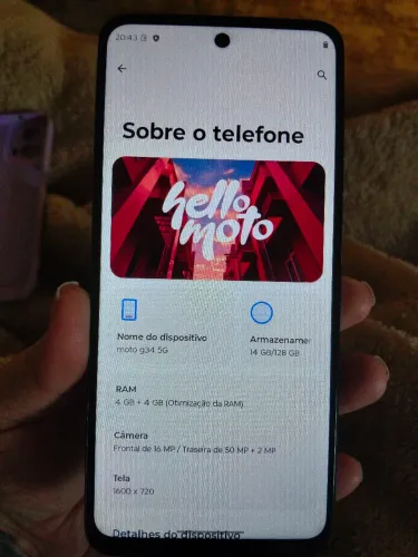 MOTOG34 5G 128GB