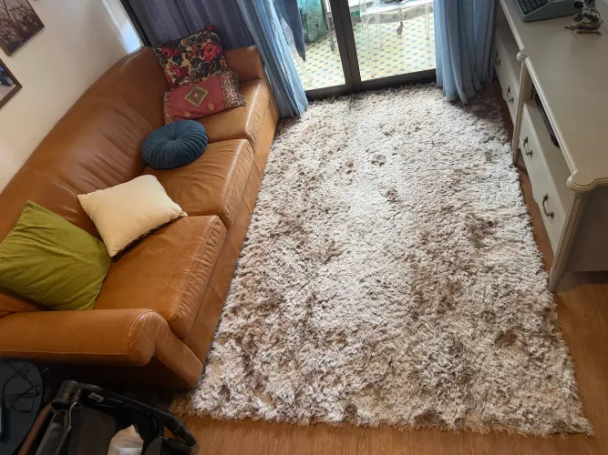 Tapete linha dourada 2,30 x 1,70 m