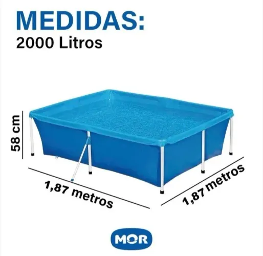 Piscina Mor 2000L