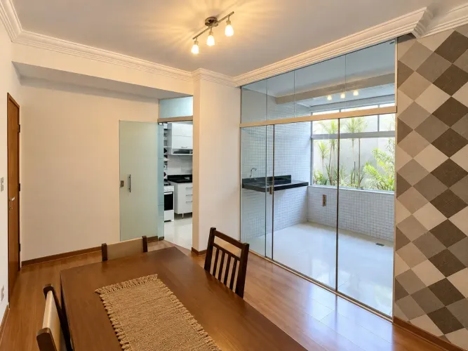 APARTAMENTO MOBILIADO 03 QUARTOS SUITE VARANDA 2 VAGAS NO BAIRRO NOVA GRANADA