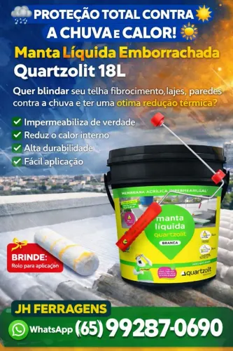 Manta liquida emborrachada Quartzolit 18L