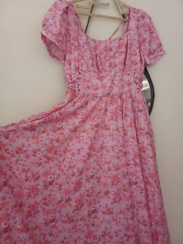 Vestido floral estampado