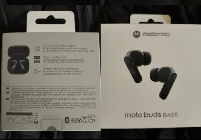 Fone de ouvido motorola TEM BORRACHINHA LACRADO / RETIRAR BAIRRO JARAGUÁ