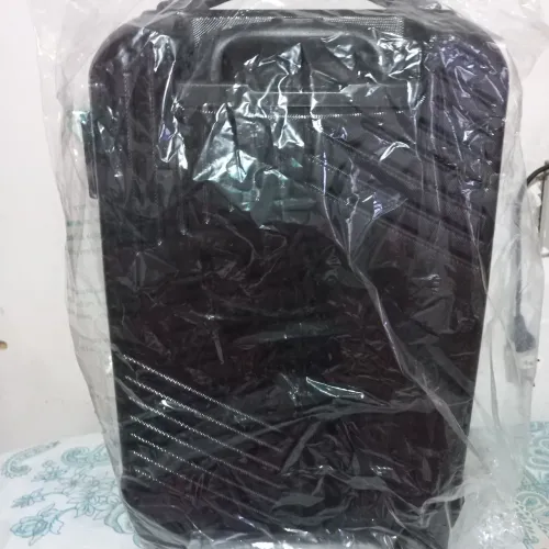 Mala de bordo American Tourister 55 cm,Rígida,preta segurança e estilo para viagem