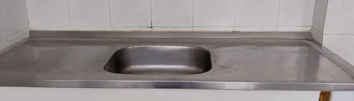 Pia de cozinha inox 