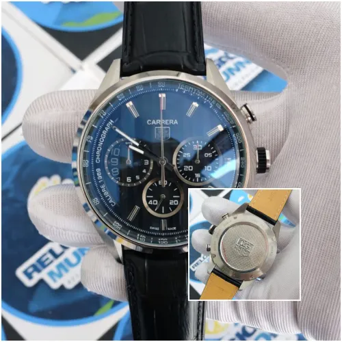 RELOGIO TG CALIBRE 1969 PRETO CHNOGRAPH 