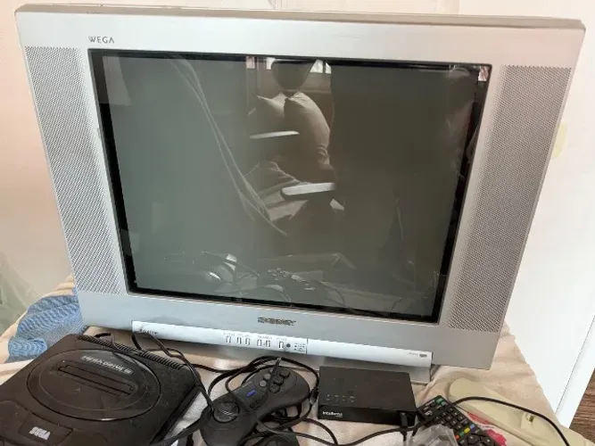 tv sony 21 polegadas crt não envio somente retirada