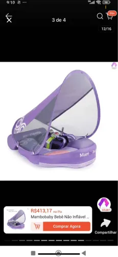 Boia infantil mambobaby