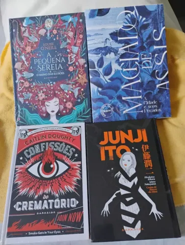 Livros novos Darkside Books - capa dura - colecionador