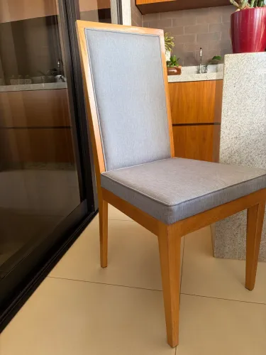 Conjunto 8 cadeiras para mesa de jantar