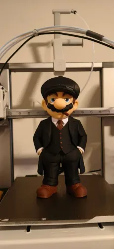 Colecionáveis Boneco Super Mario versão Peaky Bladers