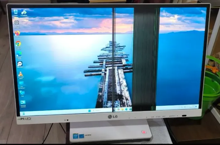 ALL in One LG 23v545 i5 6gb RAM 480gb SSD Crucial