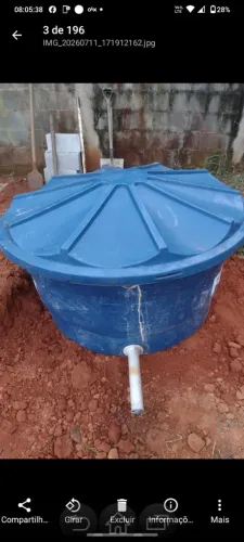 Caixa d'água 500litros