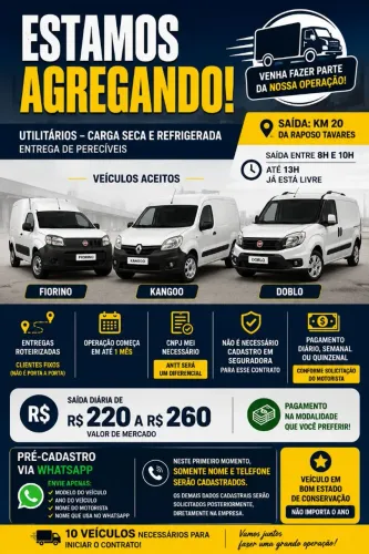 Agregamos utilitários
