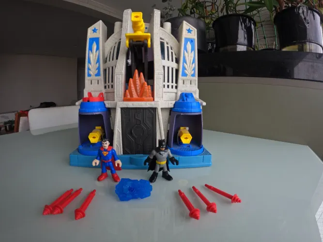Sala da Justiça - Imaginext **COMPLETO**