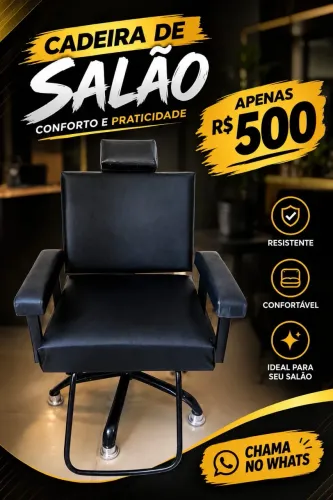 Cadeira reclinável salão