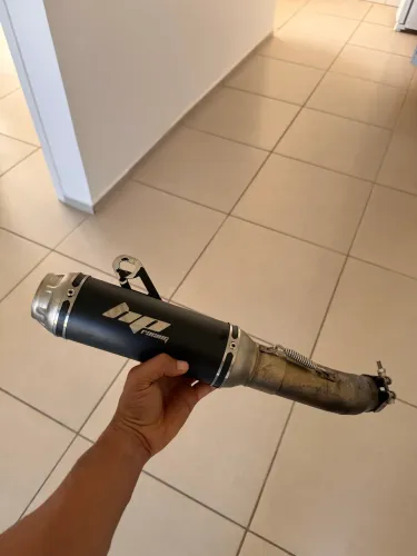 Ponteira esportiva HP racing pra moto
