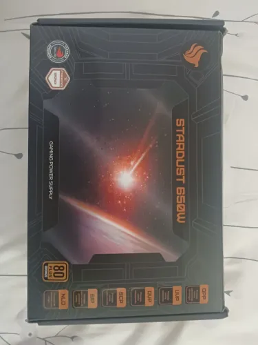 Fonte de alimentação (Pichau Stardust 650w)