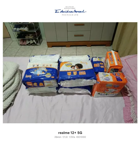 Kit de fralda descartável pompom
