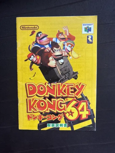 Manual Donkey Kong 64 JP