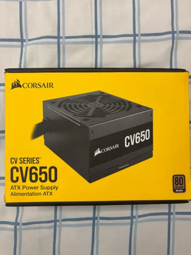 Fonte de alimentação Corsair Cv650 Plus Bronze