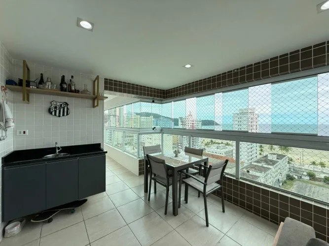 Apartamento com VISTA LIVRE PARA O MAR de 3 dormitórios à venda, 117 m² por R$ 1.370.000 -