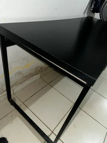 Escrivaninha Trevalla Kuadra Me150-E10 Industrial 150cm Preto Onix