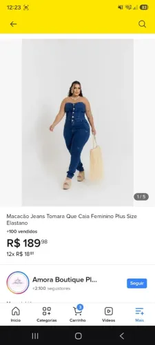 Kit jeans feminino tamanho 54