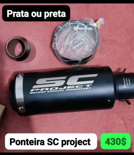 Ponteira SC project inox 51mm 