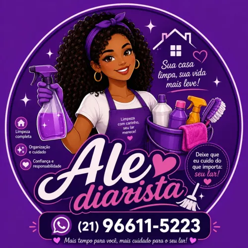 Diarista/ faxineira