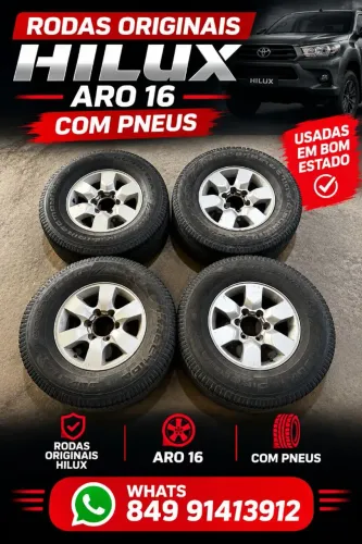 Roda Hillux ARO 16 ORIGINAL