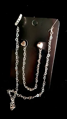 Conjunto em prata 925 #8 ?