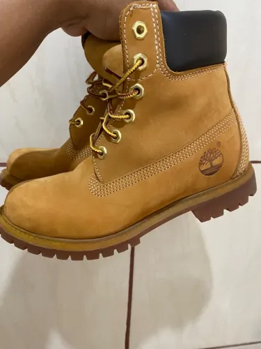 Bota Timberland Yellow Boot Original Nº 36 - Nova! Usada Só 3x