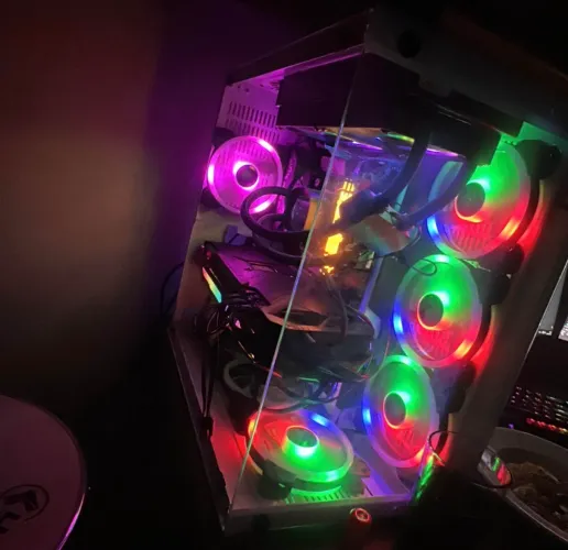 Setup completo PC Gamer High-End: RTX 3080 ASUS + Ryzen 9 5900X + 48GB RAM