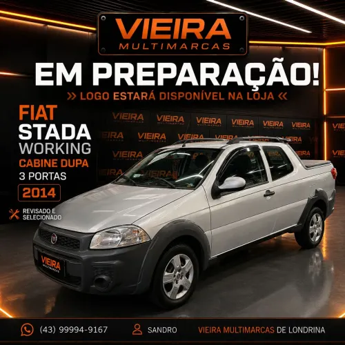 Fiat Strada Working 1.4 MPI Fire Flex 8V CD 2014