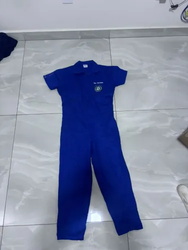 Macacão medicina veterinária azul