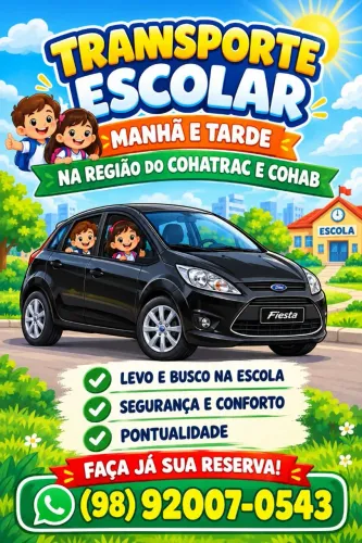Transporte Escolar - Carro Particular