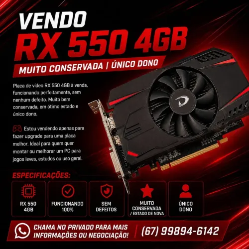RX 550 4GB 