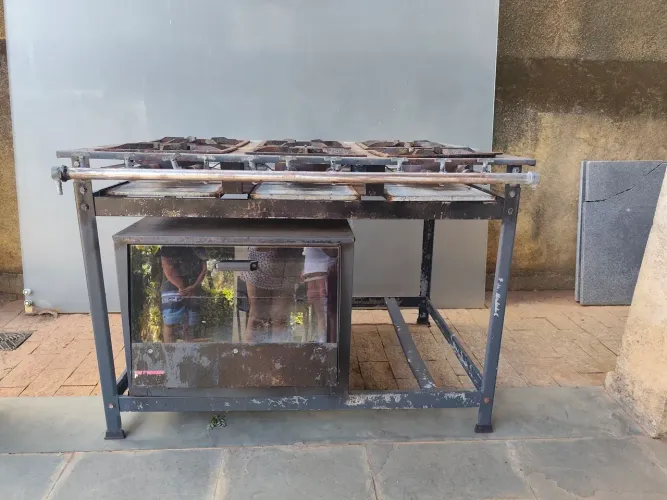 Fogão industrial 6 bocas com forno
