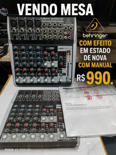 MESA BEHRINGER XENYX 1202 USB