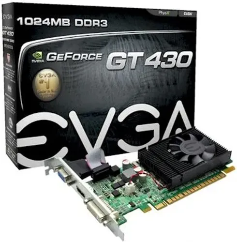 Vendo ou troco Placa de vídeo EVGA NVIDIA GeForce GT 430 1GB DDR3