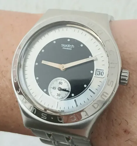 Relógio antigo original suíço SWATCH SWISS IRONY impecável de coleção