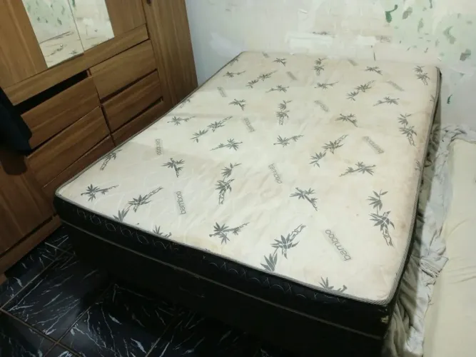 Cama box dura ou para base de colchao