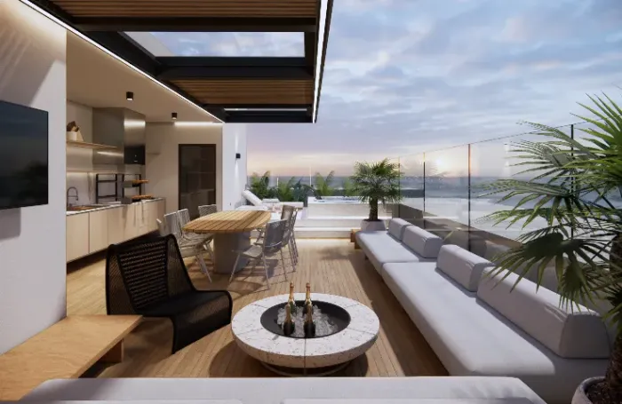 Areia de Tabatinga - 144 metros Condominio Clube Completo - Luxo com Vista Mar